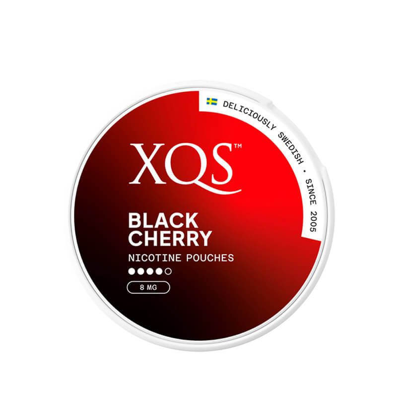 XQS Black Cherry Nicotine Pouches - 8mg/Pouch