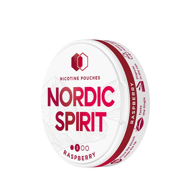 Nordic Spirit Raspberry Nicotine Pouches