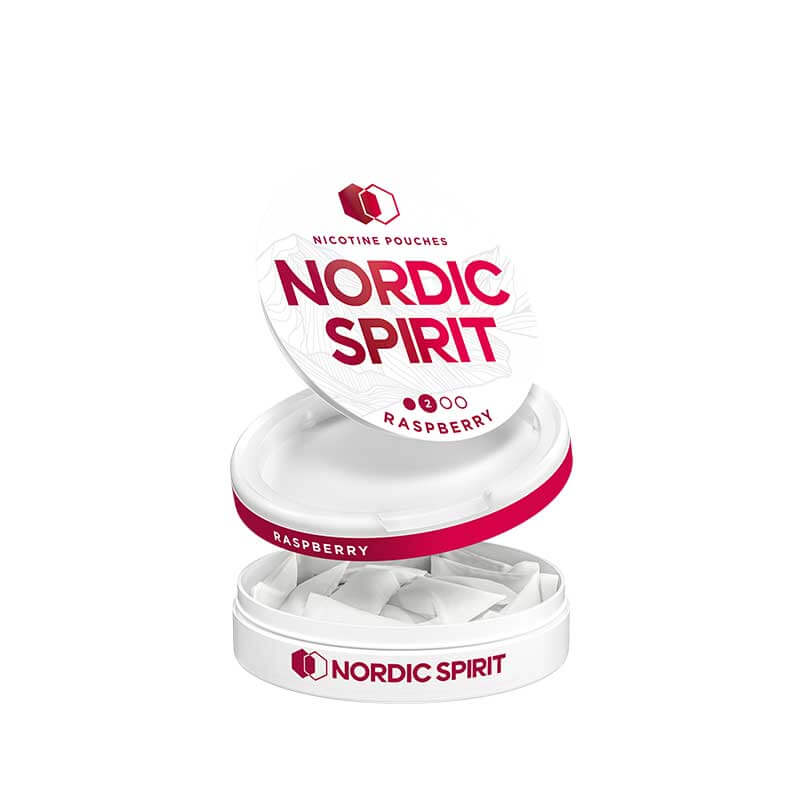 Nordic Spirit Raspberry Nicotine Pouches