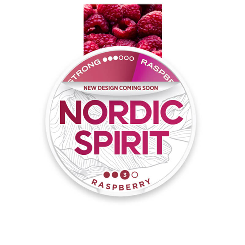 Nordic Spirit Raspberry Nicotine Pouches