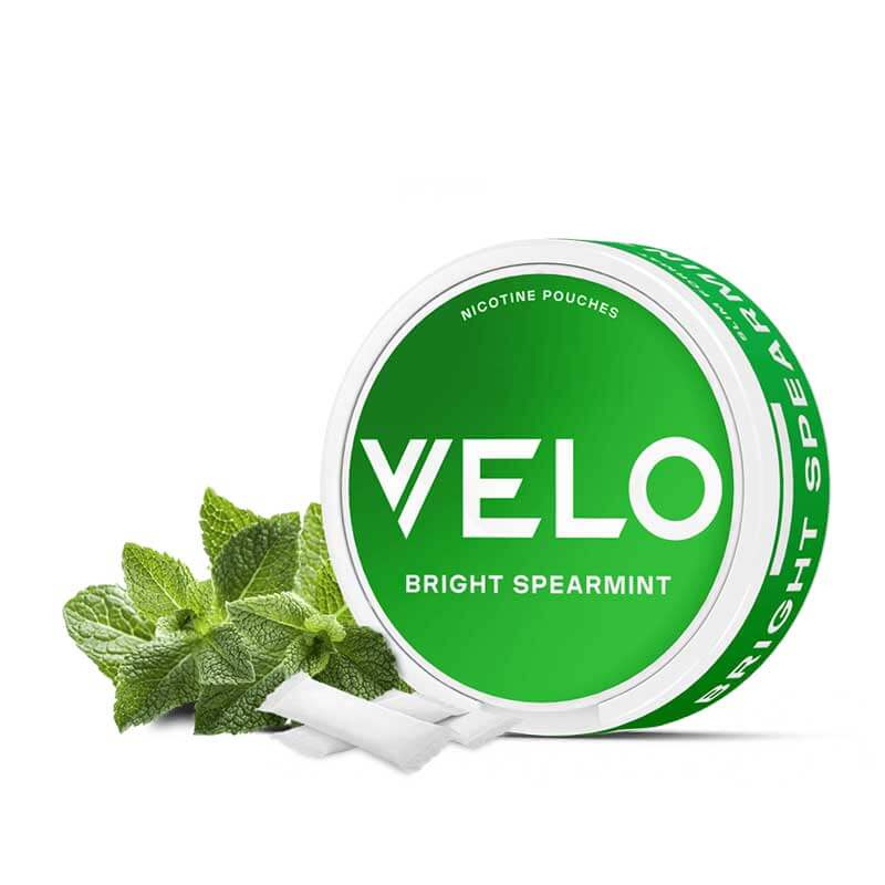 Velo Bright Spearmint Slim Nicotine Pouches