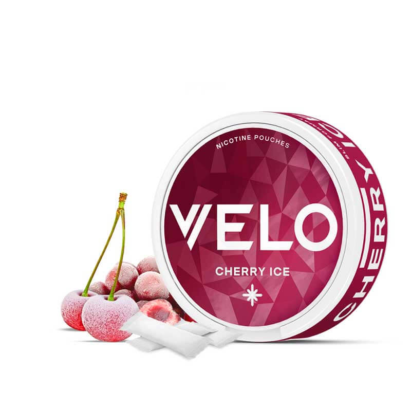 Velo Cherry Ice Slim Nicotine Pouches - Original (10mg)