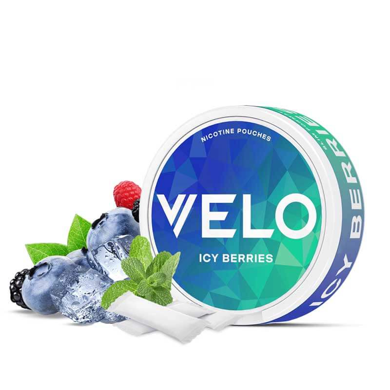 Velo Icy Berries Slim Nicotine Pouches - Original (10mg)