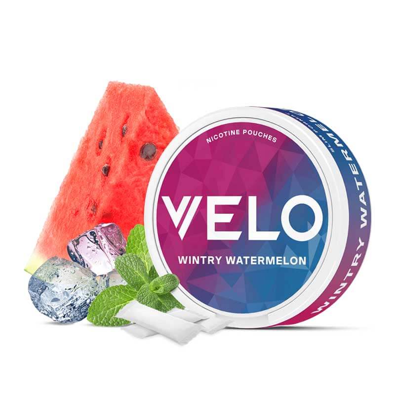 Velo Wintry Watermelon Slim Nicotine Pouches - Original (10mg)