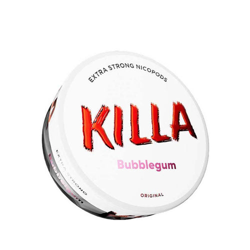 Killa Bubblegum Nicotine Pouches - 13.2mg / pouch