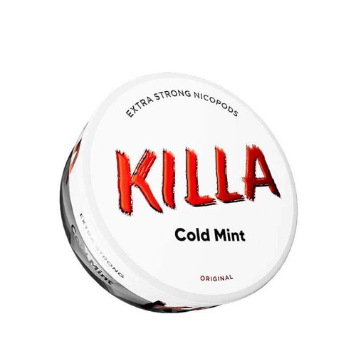 Killa Cold Mint Nicotine Pouches - 13.2mg / pouch