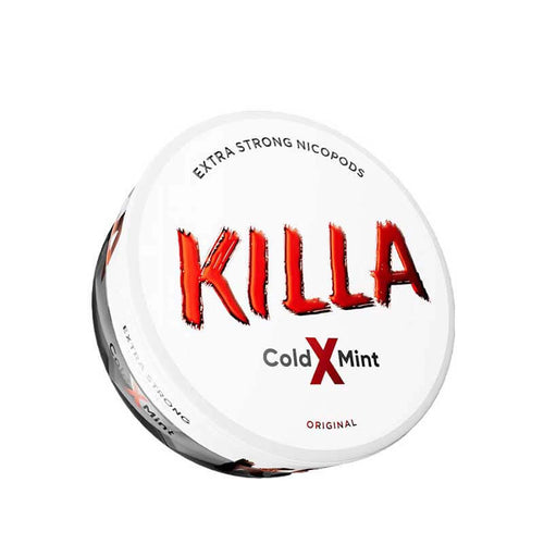 Killa Cold X Mint Nicotine Pouches - 13.2mg / pouch