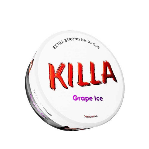 Killa Grape Ice Nicotine Pouches - 13.2mg / pouch