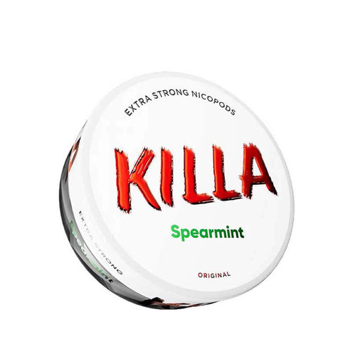 Killa Spearmint Nicotine Pouches - 13.2mg / pouch