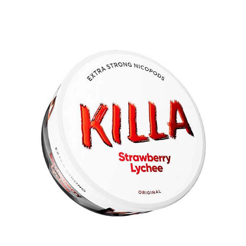 Killa Strawberry Lychee Nicotine Pouches - 13.2mg / pouch