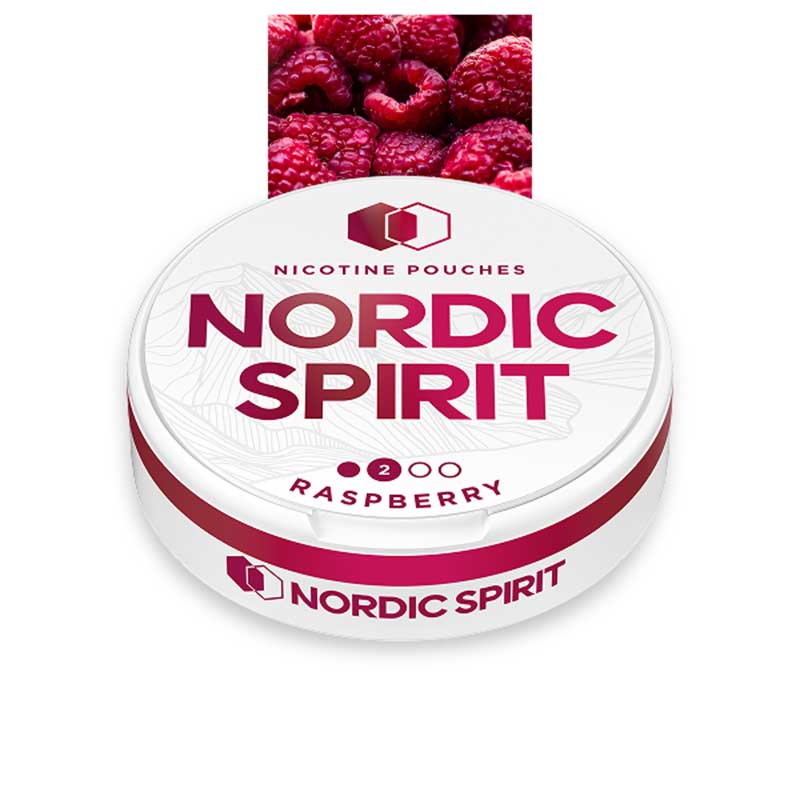 Nordic Spirit Raspberry Nicotine Pouches