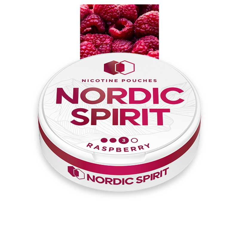 Nordic Spirit Raspberry Nicotine Pouches
